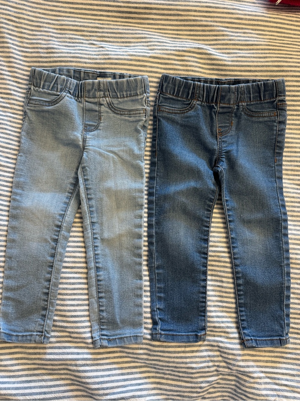 OshKosh B'gosh Super Skinny Leg Jeans - Light Blue & Dark Blue